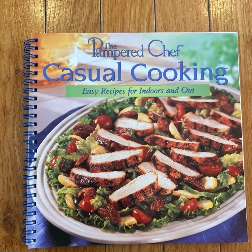 The Pampered Chef Cookbook Lot Recipe Collection Stoneware Desserts Tacos Salsa